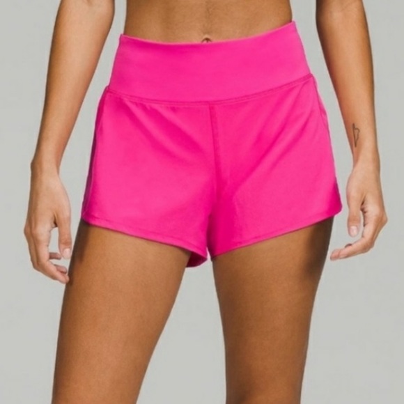 Lululemon Speed Up High Rise Athletic Shorts Sonic Pink NWT - Picture 2 of 9